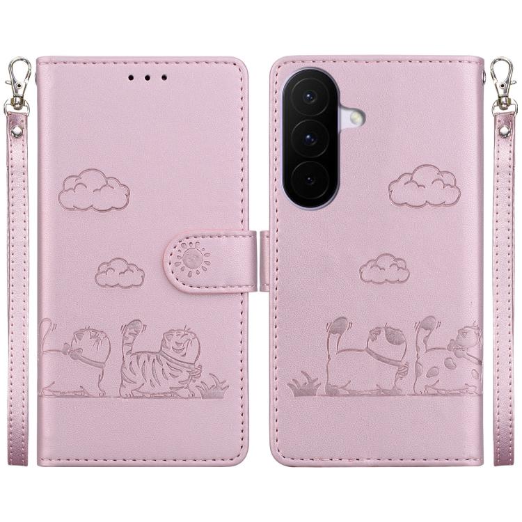 Custodia portafoglio in pelle RFID per Samsung Galaxy A57 5G