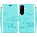 Custodia portafoglio in pelle RFID per Samsung Galaxy A57 5G