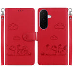 Custodia portafoglio in pelle RFID per Samsung Galaxy A57 5G