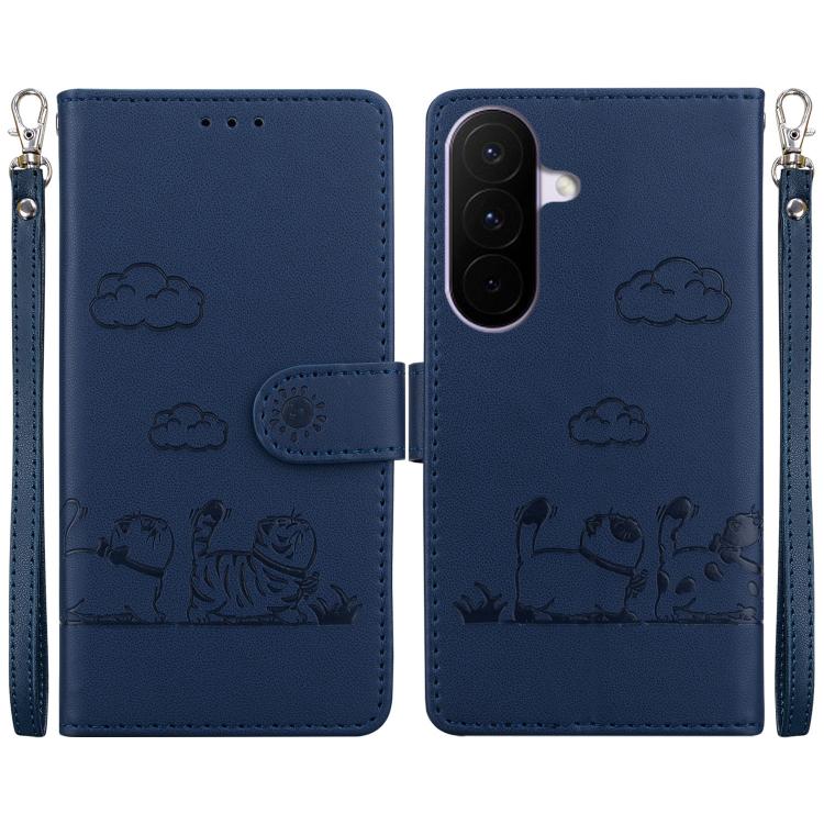 Custodia portafoglio in pelle RFID per Samsung Galaxy A57 5G