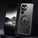 Custodia metallo con supporto per Samsung Galaxy S23 Ultra