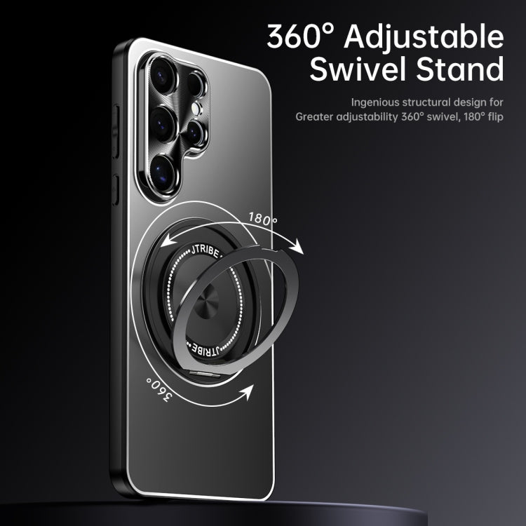 Custodia metallo con supporto per Samsung Galaxy S23 Ultra