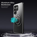 Custodia metallo con supporto per Samsung Galaxy S23 Ultra