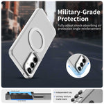 Custodia per telefono Candy Magsafe PC Hybrid TPU, For Samsung Galaxy A55 5G, For Samsung Galaxy A35 5G, For Samsung Galaxy A15 4G