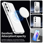 Custodia per telefono Candy Magsafe PC Hybrid TPU, For Samsung Galaxy A55 5G, For Samsung Galaxy A35 5G, For Samsung Galaxy A15 4G