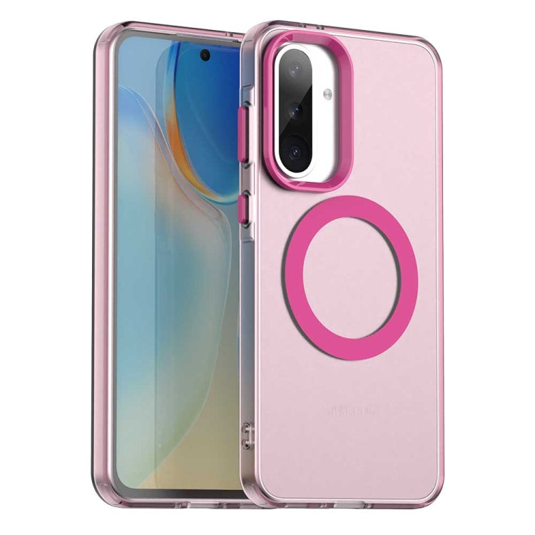 Custodia per telefono Candy Magsafe PC Hybrid TPU, For Samsung Galaxy A06 5G, For Samsung Galaxy A36 5G, For Samsung Galaxy A16 4G