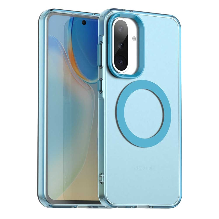 Custodia per telefono Candy Magsafe PC Hybrid TPU, For Samsung Galaxy A06 5G, For Samsung Galaxy A36 5G, For Samsung Galaxy A16 4G