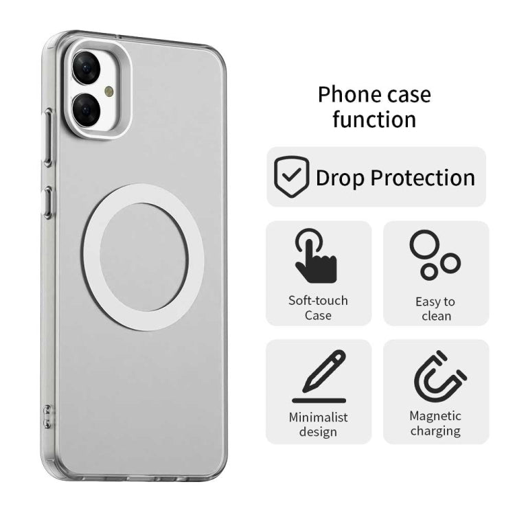 Custodia per telefono Candy Magsafe PC Hybrid TPU, For Samsung Galaxy A05, For Samsung Galaxy A05s, For Samsung Galaxy A25 5G