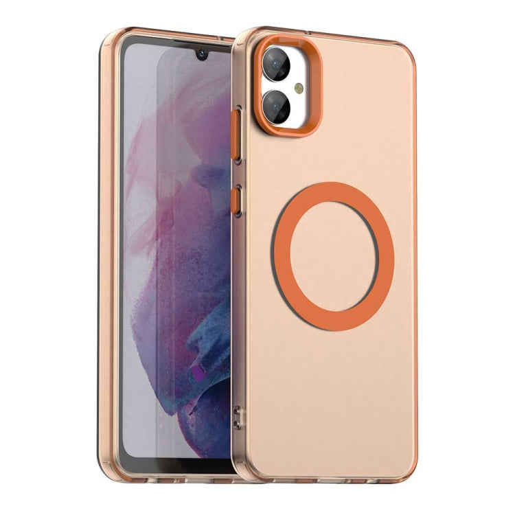 Custodia per telefono Candy Magsafe PC Hybrid TPU, For Samsung Galaxy A05, For Samsung Galaxy A05s, For Samsung Galaxy A25 5G