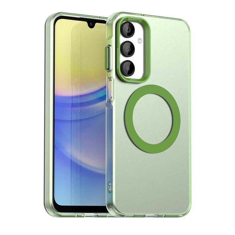 Custodia per telefono Candy Magsafe PC Hybrid TPU, For Samsung Galaxy A06 5G, For Samsung Galaxy A36 5G, For Samsung Galaxy A16 4G