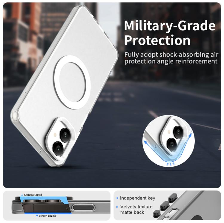Custodia per telefono Candy Magsafe PC Hybrid TPU, For Samsung Galaxy A06 5G, For Samsung Galaxy A36 5G, For Samsung Galaxy A16 4G