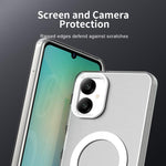 Custodia per telefono Candy Magsafe PC Hybrid TPU, For Samsung Galaxy A06 5G, For Samsung Galaxy A36 5G, For Samsung Galaxy A16 4G