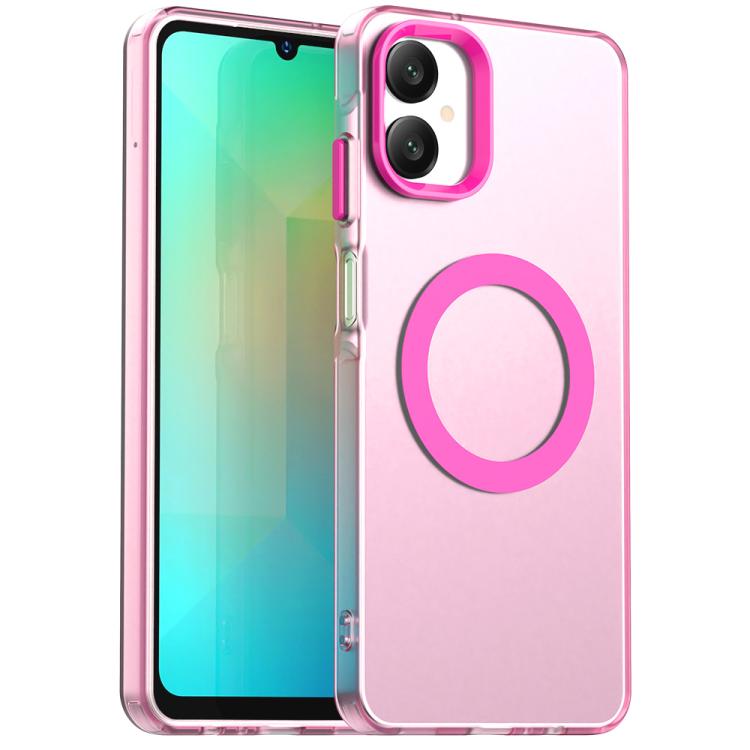 Custodia per telefono Candy Magsafe PC Hybrid TPU, For Samsung Galaxy A06 5G, For Samsung Galaxy A36 5G, For Samsung Galaxy A16 4G