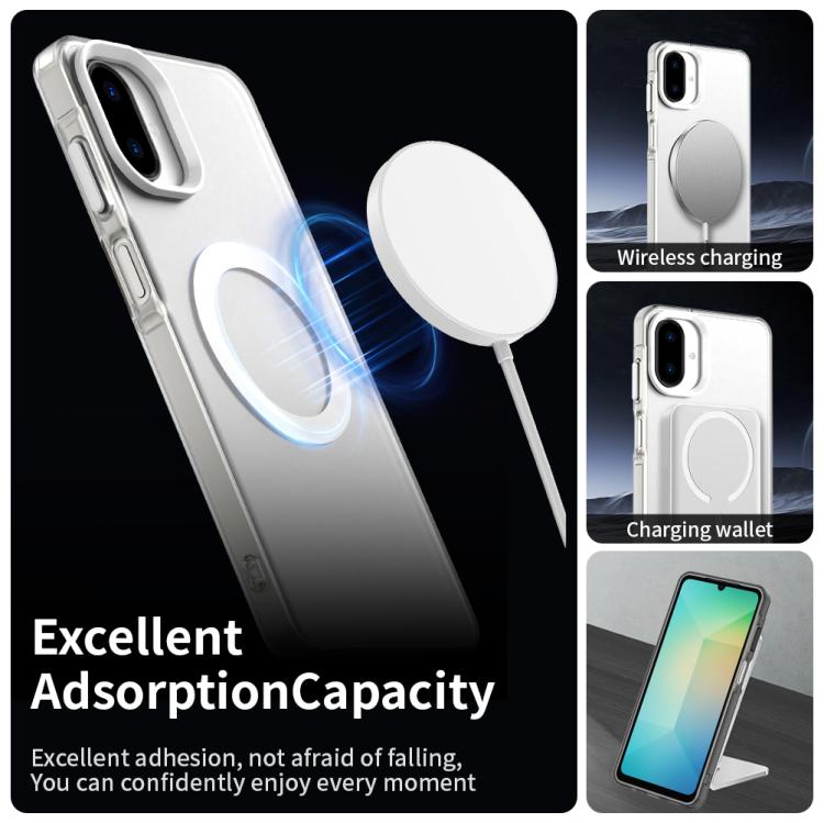 Custodia per telefono Candy Magsafe PC Hybrid TPU, For Samsung Galaxy A07 4G, For Samsung Galaxy A07 5G, For Samsung Galaxy A17 5G