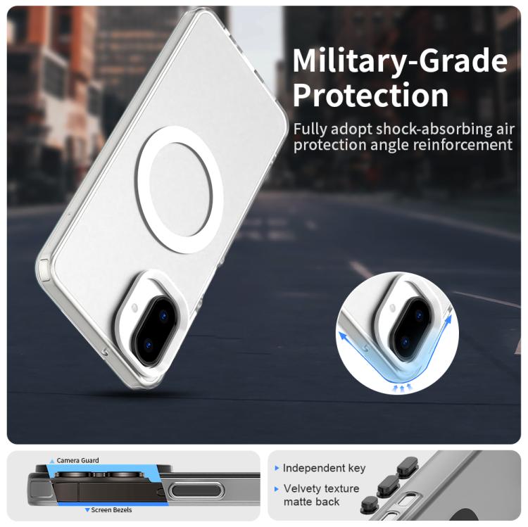Custodia per telefono Candy Magsafe PC Hybrid TPU, For Samsung Galaxy A07 4G, For Samsung Galaxy A07 5G, For Samsung Galaxy A17 5G