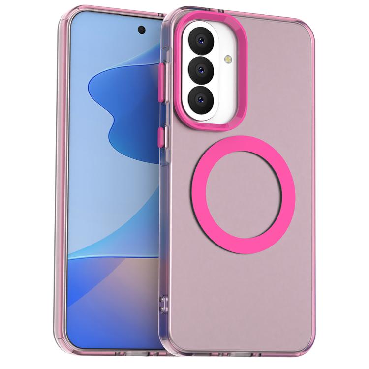 Custodia per telefono Candy Magsafe PC Hybrid TPU, For Samsung Galaxy A57 5G, For Samsung Galaxy A37 5G, For Samsung Galaxy A17 4G