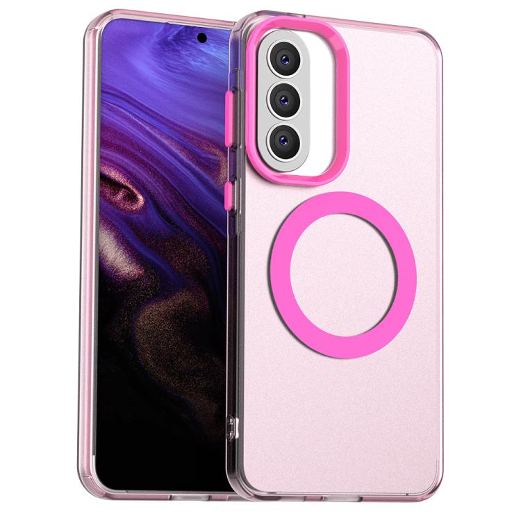 Custodia per telefono Candy Magsafe PC Hybrid TPU, For Samsung Galaxy A57 5G, For Samsung Galaxy A37 5G, For Samsung Galaxy A17 4G