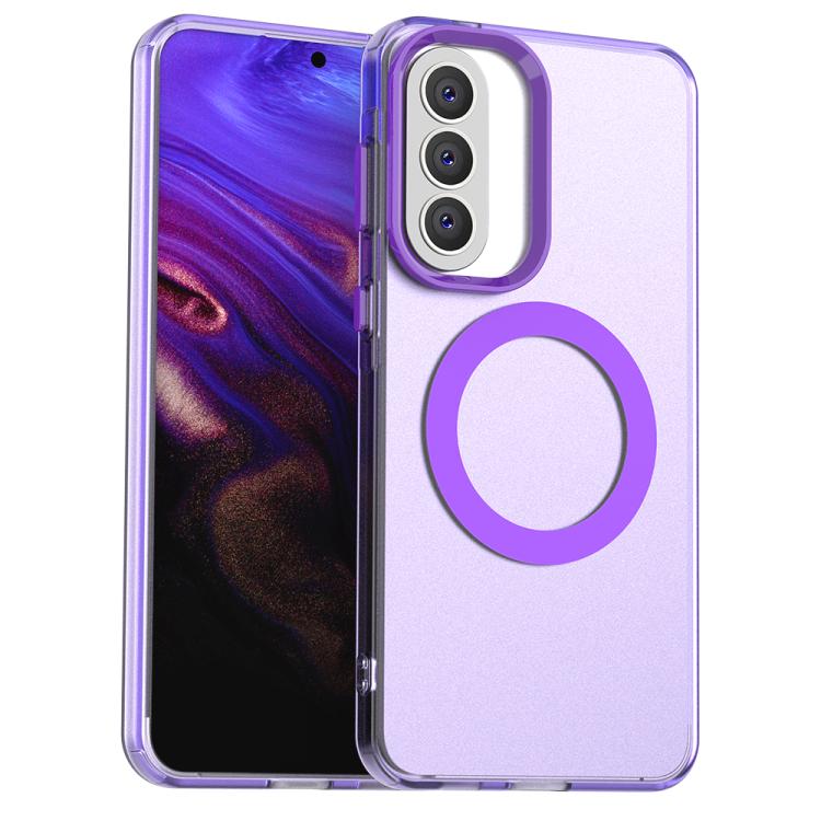 Custodia per telefono Candy Magsafe PC Hybrid TPU, For Samsung Galaxy A57 5G, For Samsung Galaxy A37 5G, For Samsung Galaxy A17 4G