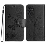 Custodia per telefono in pelle con stampa a farfalla, For Samsung Galaxy A17 4G / 5G, For Samsung Galaxy A36 / A56 5G, For Samsung Galaxy A16 / A26 5G