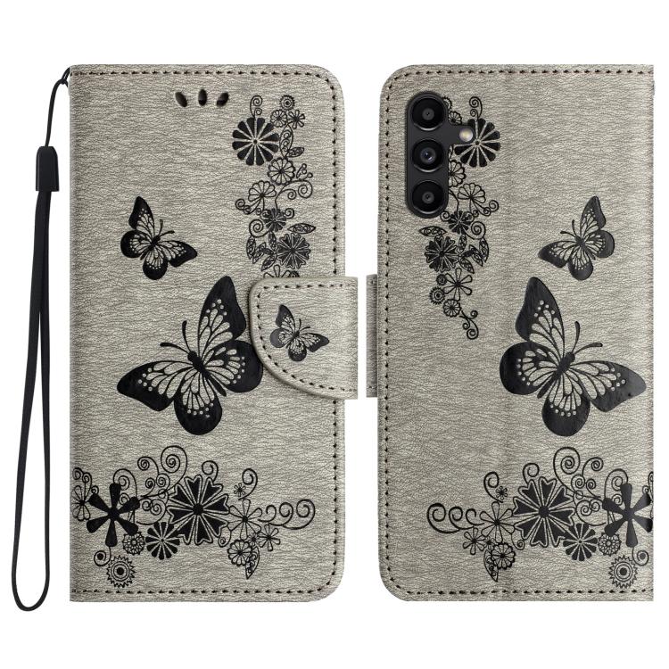Custodia per telefono in pelle con stampa a farfalla, For Galaxy A57 5G, For Galaxy A37 5G, For Galaxy A27 5G