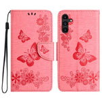 Custodia per telefono in pelle con stampa a farfalla, For Galaxy A57 5G, For Galaxy A37 5G, For Galaxy A27 5G