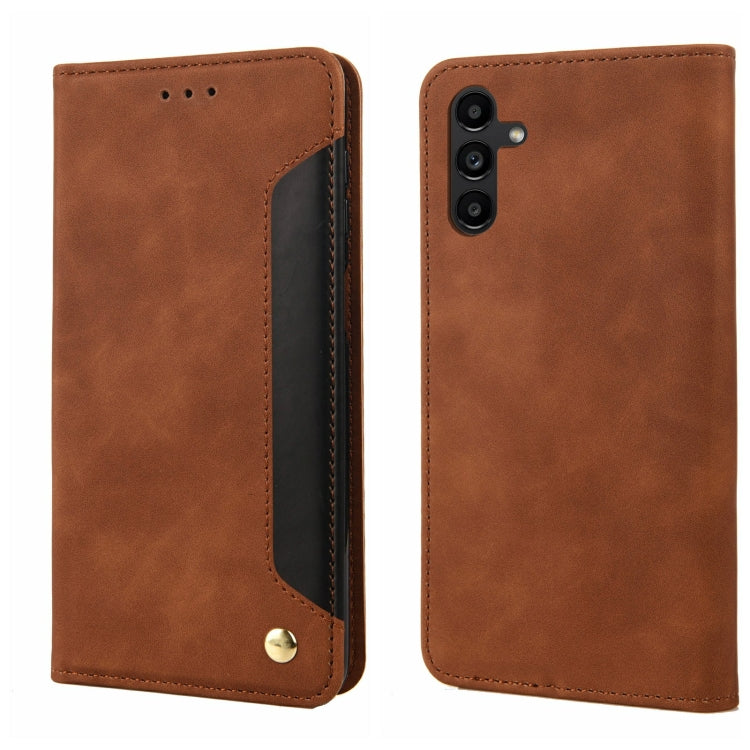 Custodia per telefono in pelle con effetto pelle, For Samsung Galaxy A36 / 56 5G, For Samsung Galaxy A16 / A26 5G, For Samsung Galaxy A06 4G