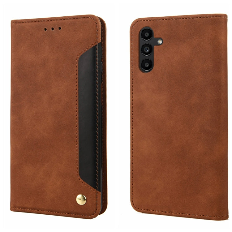 Custodia per telefono in pelle con effetto pelle, For Samsung Galaxy A36 / 56 5G, For Samsung Galaxy A16 / A26 5G, For Samsung Galaxy A06 4G