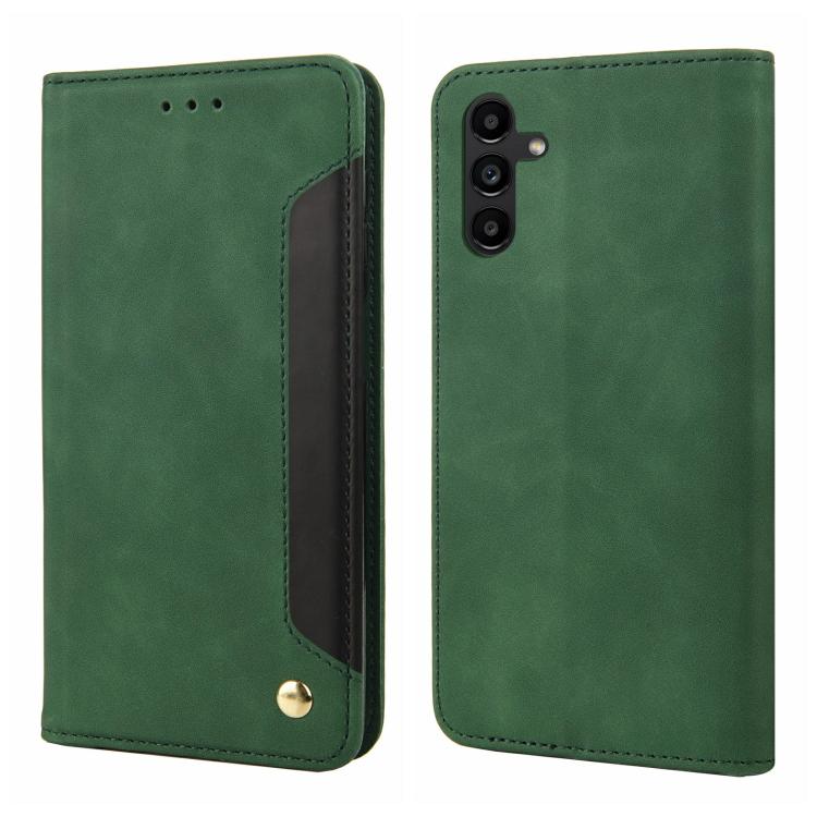 Custodia per telefono in pelle con effetto pelle, For Galaxy A57 5G, For Galaxy A37 5G, For Galaxy A27 5G, For Samsung Galaxy A17 4G / 5G