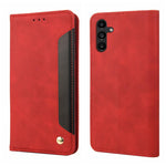 Custodia per telefono in pelle con effetto pelle, For Galaxy A57 5G, For Galaxy A37 5G, For Galaxy A27 5G, For Samsung Galaxy A17 4G / 5G