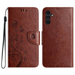 Custodia per telefono in pelle con motivo a farfalla e fiori, For Samsung Galaxy A17 4G / 5G, For Samsung Galaxy A56 5G, For Samsung Galaxy A16 / A26 5G