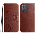 Custodia per telefono in pelle con motivo a farfalla e fiori, For Samsung Galaxy A36 5G, For Samsung Galaxy A06 4G
