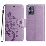 Custodia per telefono in pelle con motivo a farfalla e fiori, For Samsung Galaxy A36 5G, For Samsung Galaxy A06 4G
