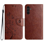 Custodia per telefono in pelle con motivo a farfalla e fiori, For Samsung Galaxy A17 4G / 5G, For Samsung Galaxy A56 5G, For Samsung Galaxy A16 / A26 5G