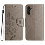 Custodia per telefono in pelle con motivo a farfalla e fiori, For Samsung Galaxy A17 4G / 5G, For Samsung Galaxy A56 5G, For Samsung Galaxy A16 / A26 5G