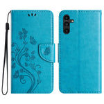 Custodia per telefono in pelle con motivo a farfalla e fiori, For Galaxy A57 5G, For Galaxy A37 5G, For Galaxy A27 5G