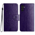 Custodia per telefono in pelle con motivo a farfalla e fiori, For Galaxy A57 5G, For Galaxy A37 5G, For Galaxy A27 5G