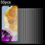 50 pezzi 0,26 mm 9H 2,5D pellicola in vetro temperato, For Samsung Galaxy A26 5G / M16 5G, For Samsung Galaxy A56 5G, For Samsung Galaxy M15 5G Prime, For Samsung Galaxy M05 / F05