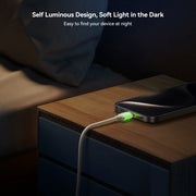 Cavo dati di ricarica rapida tipo C-tipo C serie fluorescente JOYROOM S-A53 da 60 W, 1.2m, 2m