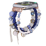 Cinturino per orologio con catena di perline di conchiglia, For Apple Watch 46mm / 49mm / 45mm / 44mm, For Apple Watch 42mm / 41mm / 40mm / 38mm