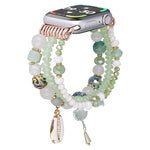 Cinturino per orologio con catena di perline di conchiglia, For Apple Watch 46mm / 49mm / 45mm / 44mm, For Apple Watch 42mm / 41mm / 40mm / 38mm
