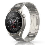Cinturino per orologio in acciaio al titanio con sgancio rapido e tre perline stile bottone, For Huawei Watch GT 5 / GT 4 46mm