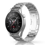 Cinturino per orologio in acciaio al titanio con sgancio rapido e tre perline stile bottone, For Huawei Watch GT 5 / GT 4 46mm