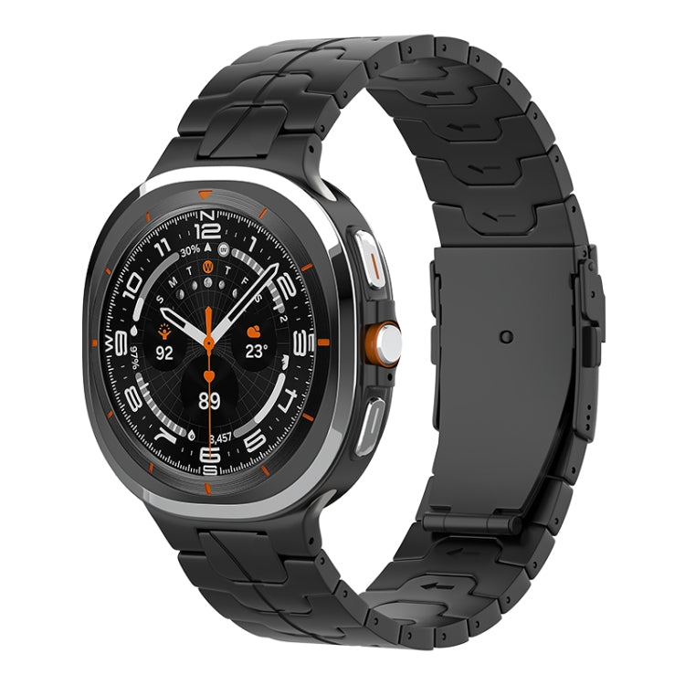 Cinturino per orologio in titanio puro con fibbia di sicurezza, For Samsung Galaxy Watch Ultra / Ultra 2025, For Samsung Galaxy Watch8 / Watch8 Classic