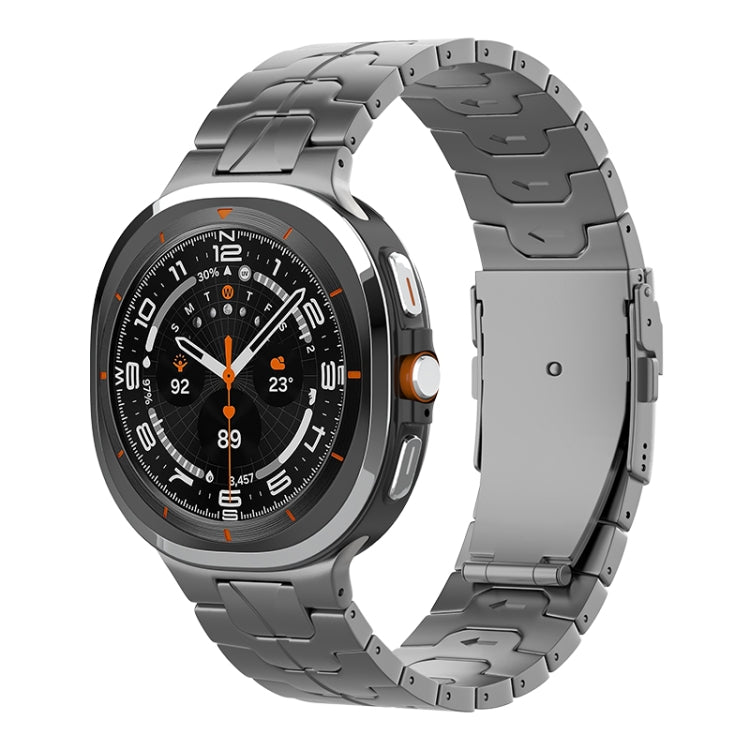 Cinturino per orologio in titanio puro con fibbia di sicurezza, For Samsung Galaxy Watch Ultra / Ultra 2025, For Samsung Galaxy Watch8 / Watch8 Classic