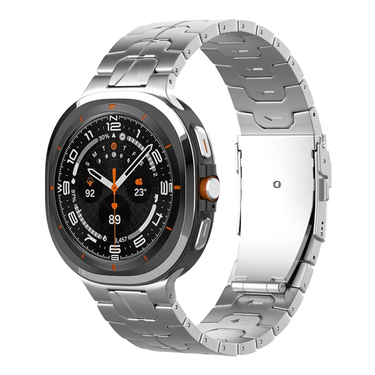 Cinturino per orologio in titanio puro con fibbia di sicurezza, For Samsung Galaxy Watch Ultra / Ultra 2025, For Samsung Galaxy Watch8 / Watch8 Classic