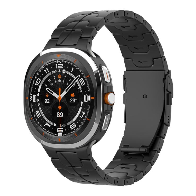 Cinturino per orologio in titanio puro con fibbia di sicurezza, For Samsung Galaxy Watch Ultra / Ultra 2025, For Samsung Galaxy Watch8 / Watch8 Classic