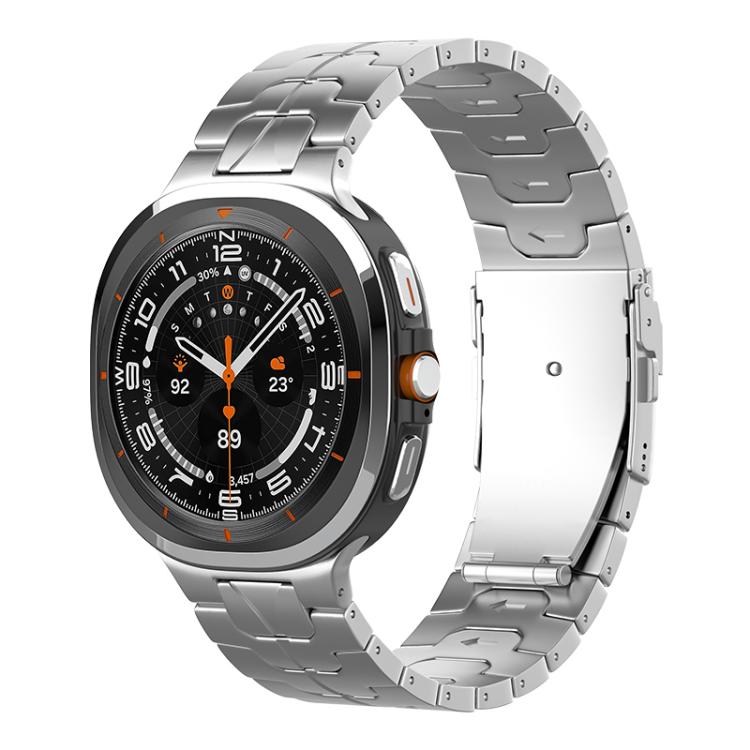 Cinturino per orologio in titanio puro con fibbia di sicurezza, For Samsung Galaxy Watch Ultra / Ultra 2025, For Samsung Galaxy Watch8 / Watch8 Classic