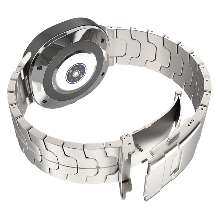 Cinturino per orologio in titanio puro con fibbia di sicurezza, For Samsung Galaxy Watch Ultra / Ultra 2025, For Samsung Galaxy Watch8 / Watch8 Classic