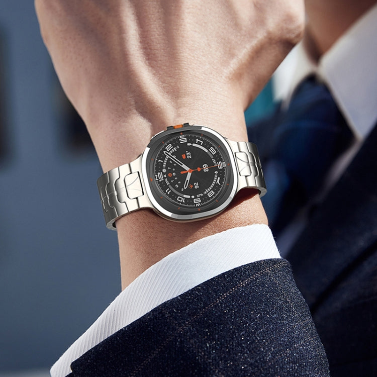 Cinturino per orologio in titanio puro con fibbia di sicurezza, For Samsung Galaxy Watch Ultra / Ultra 2025, For Samsung Galaxy Watch8 / Watch8 Classic