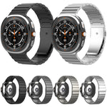 Cinturino per orologio in titanio puro con fibbia piatta a una perlina, For Samsung Galaxy Watch Ultra / Ultra 2025, For Samsung Galaxy Watch8 / Watch8 Classic